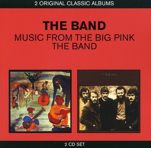 The Band - Music from the Big Pink/The Band vinyl record cover