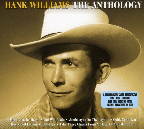 Hank Williams - Anthology vinyl record cover