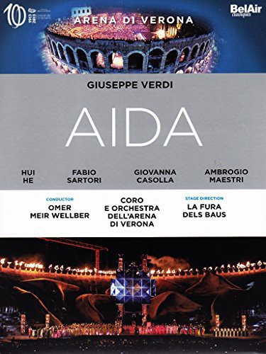 Verdi - Aida vinyl record cover