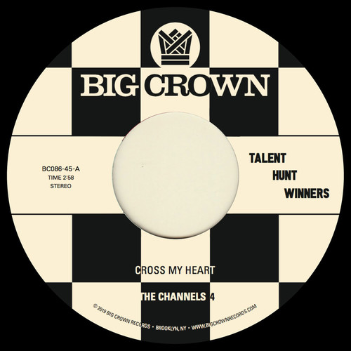 Channels 4 - Cross My Heart / Carla & The Carlettes Groovin vinyl record cover