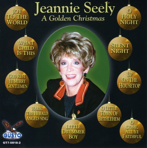 Jeannie Seely - Golden Christmas vinyl record cover