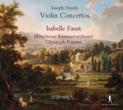 J Haydn / Faust,Isabelle / Poppen,Christoph - Haydn: Violin Concertos vinyl record cover