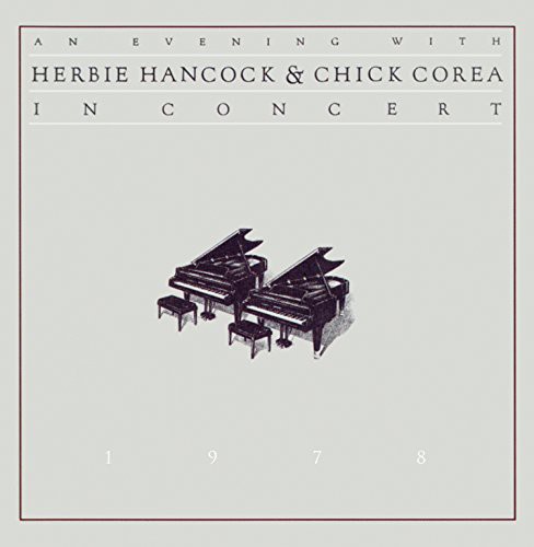 Herbie Hancock / Corea,Chick - Evening with vinyl record cover