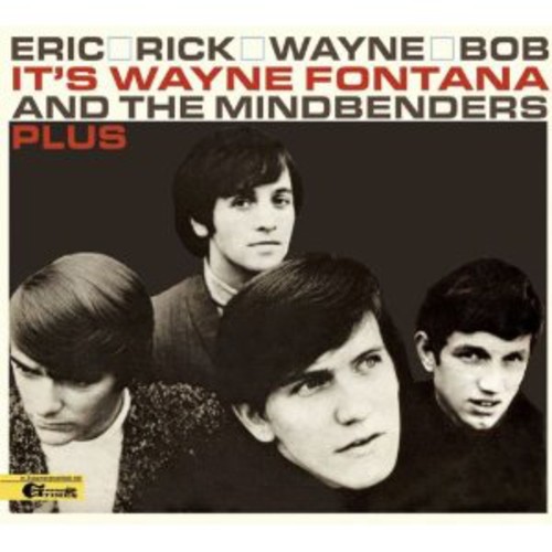 Wayne Fontana & Mindbenders - Eric Rick Wayne Rob Plus vinyl record cover