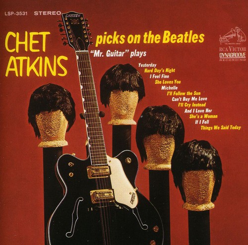 Chet Atkins - Picks on the Beatles vinyl record cover