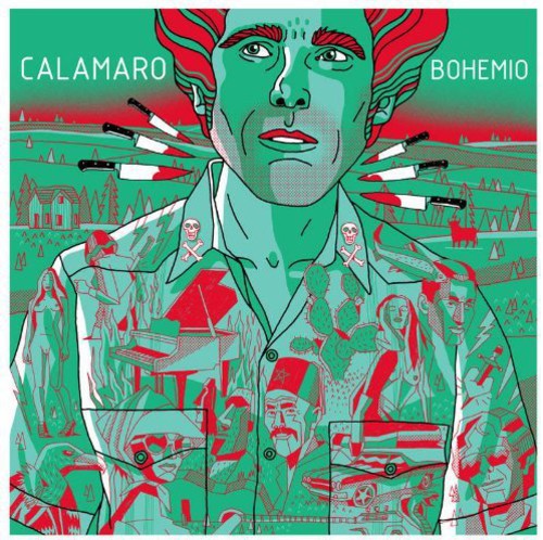 Andres Calamaro - Bohemio vinyl record cover