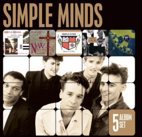 Simple Minds - 5 Album Set vinyl record cover