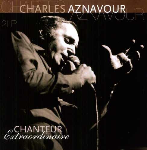Charles Aznavour - Chanteur Extraordinaire vinyl record cover