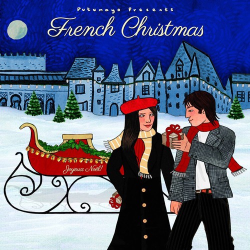 Putumayo Presents - French Christmas vinyl record cover