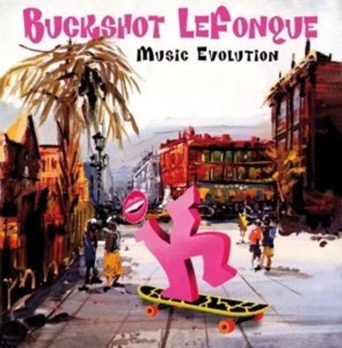 Buckshot Lefonque - Music Evolution vinyl record cover