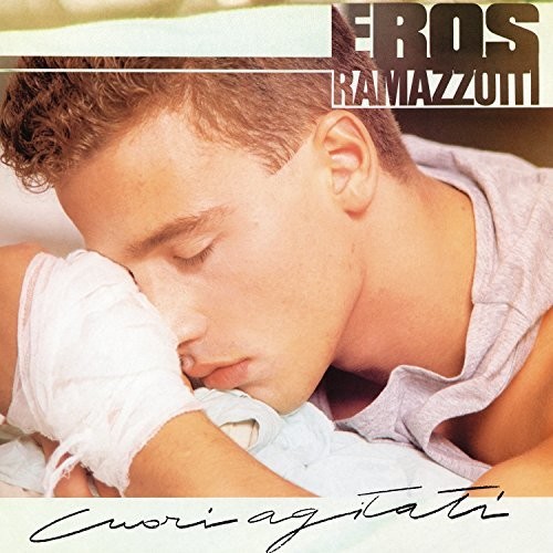 Eros Ramazzotti - Cuori Agitati vinyl record cover