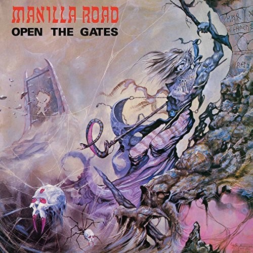 Manilla Road - Open The Gates (Pict) vinyl record cover