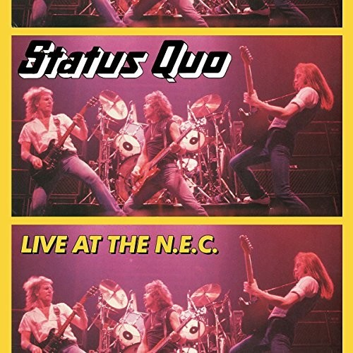 Status Quo - Live At The N.E.C vinyl record cover