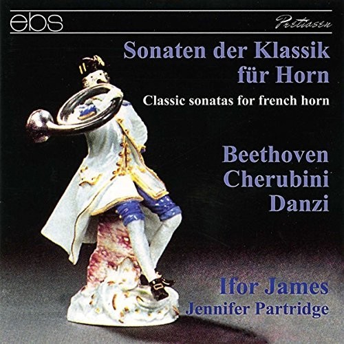Beethoven / James / Partridge - Classics Sonatas for French Horn vinyl record cover