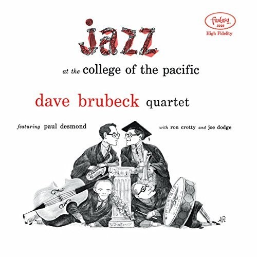 Dave Brubeck - Jazz at the College of the Pacific vinyl record cover