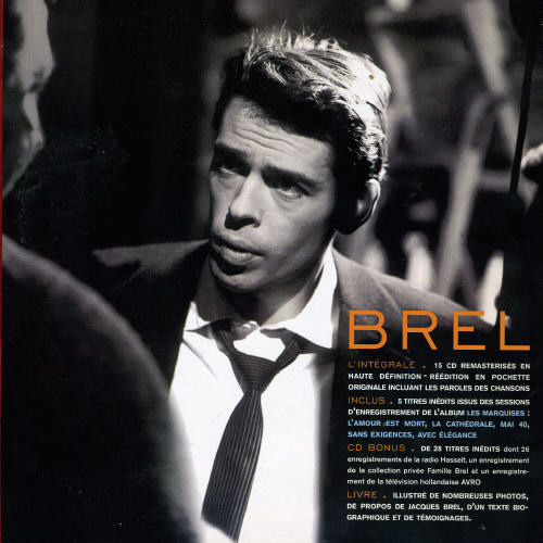 Jacques Brel - Jacques Brel vinyl record cover