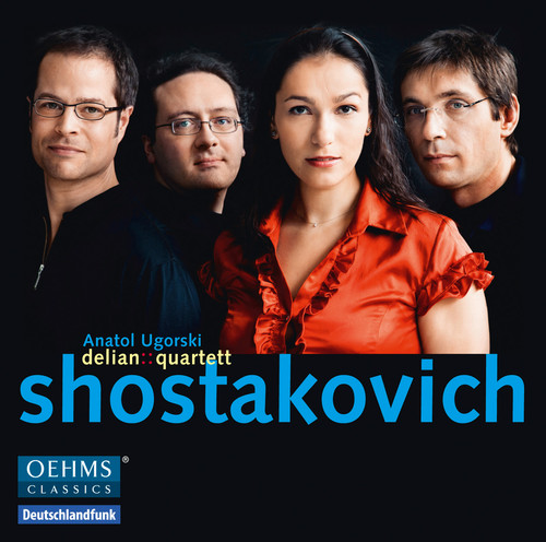 Shostakovich / Urgorski - Delian: Quartet Plays Shostakovich vinyl record cover