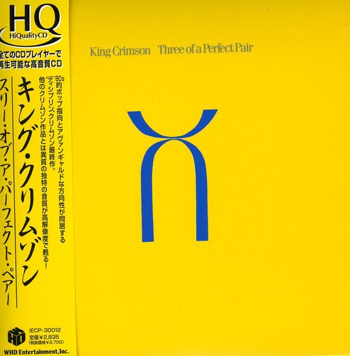 King Crimson - Three Of A Perfect Pair (Bonus Track) (Jmlp) (Shm) vinyl record cover