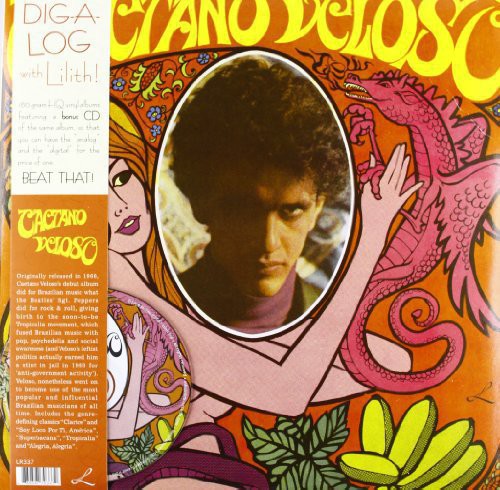Caetano Veloso - Caetano Veloso vinyl record cover