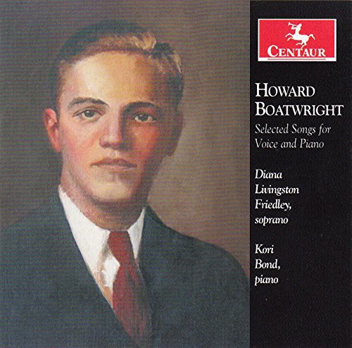 Boatwright - Selected Songs for Voice & Piano vinyl record cover