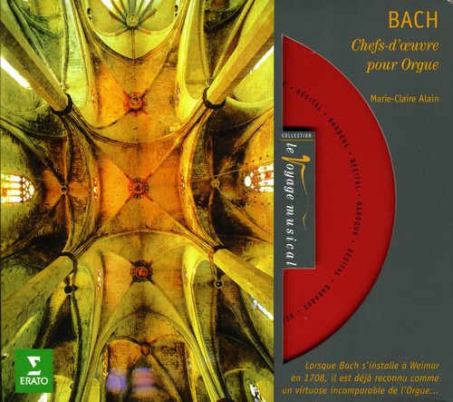 J Bach S - Works for Organ vinyl record cover