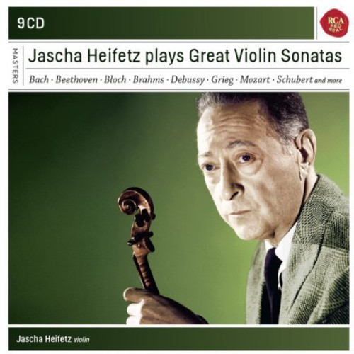 Jascha Heifetz Plays Sonatas For Violin (Box)
