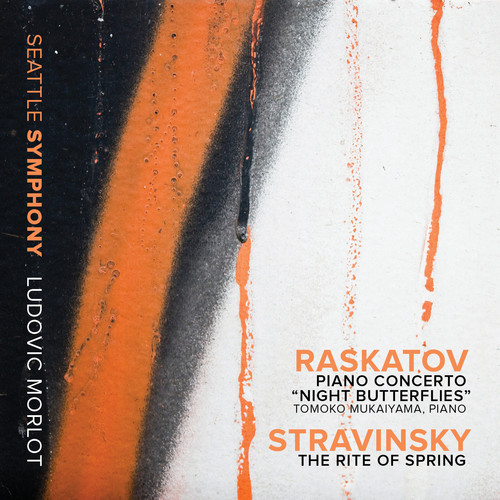 Raskatov / Stravinsky - Pno Con Night Butterflies-Stravinsky: Rite of vinyl record cover