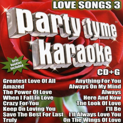 Party Tyme Karaoke: Love Songs, Vol. 3
