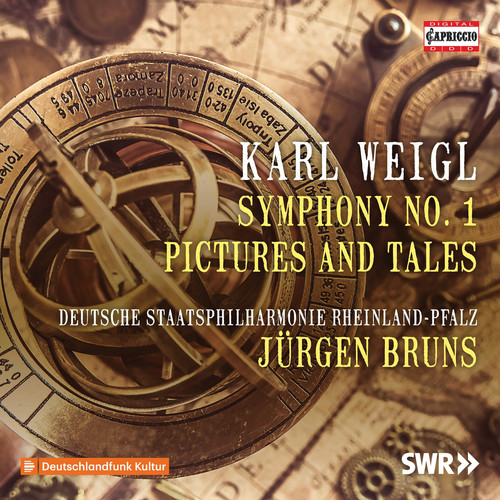Weigl / Bruns - Symphony 1 vinyl record cover