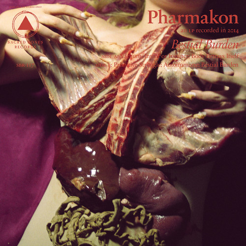 Pharmakon - Bestial Burden vinyl record cover