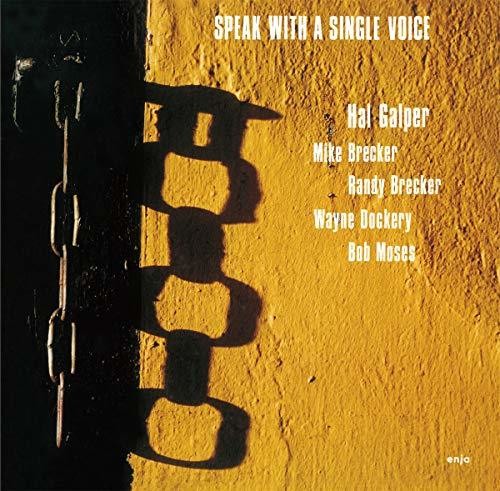 Hal Galper - Speak with a Single Voice vinyl record cover