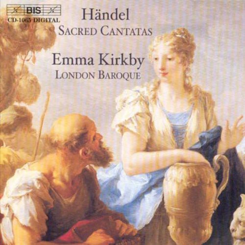 Emma Kirkby - Sacred Cantatas vinyl record cover