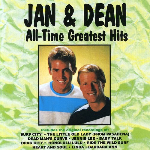Jan & Dean - All-Time Greatest Hits vinyl record cover