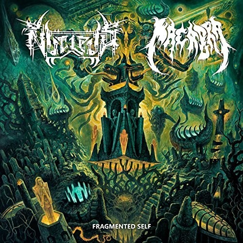 Nucleus / Macabra - Fragmented Self vinyl record cover