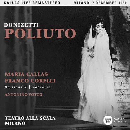 Maria Callas - Donizetti: Poliuto (Milano 07/12/1960) vinyl record cover