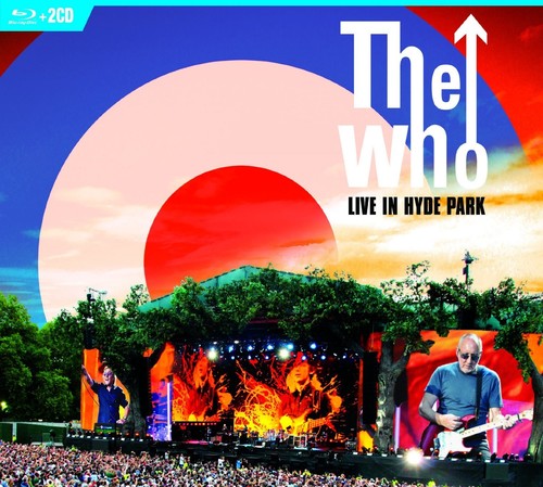 The Who - Live In Hyde Park (Blue) vinyl record cover