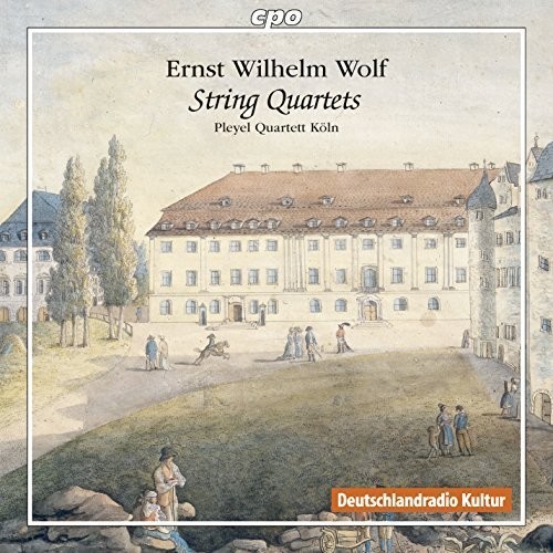 Wolf / Pleyel Quartet Cologne - String Quartets vinyl record cover