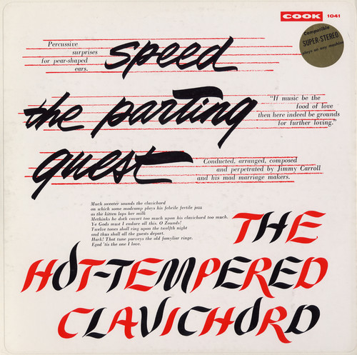 Jimmy Carroll Percussion Ensemble - Speed the Parting Guest Hot-Tempered Clavichord