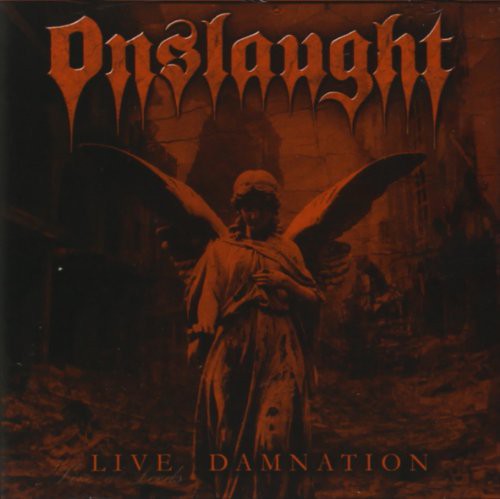 Onslaught - Live Damnation vinyl record cover