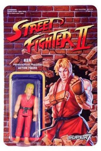 Super7 - ReAction - Street Fighter II ReAction Figures - Ken
