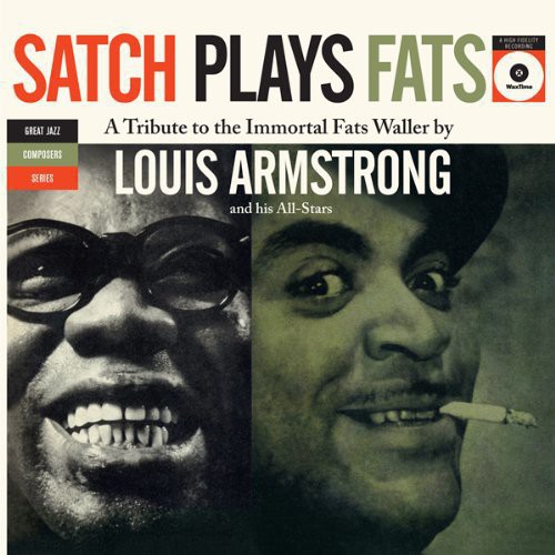 Louis Armstrong - Satch Plays Fats (Bonus Track) vinyl record cover
