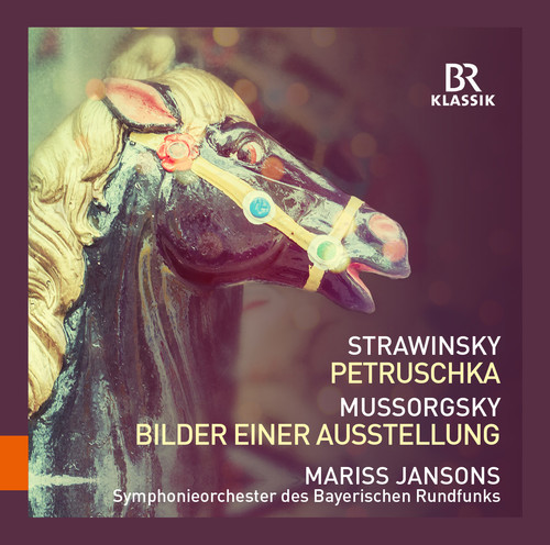 Mariss Jansons - Strawinsky: Petruschka - Mussorgsky: Bilder einer Ausstellung vinyl record cover