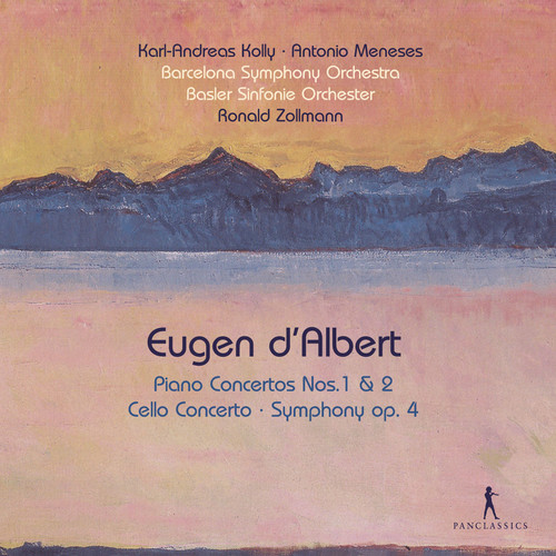 Dalbert / Kolly / Basler Sinfonie Orchester - Piano Concertos Nos. 1 & 2 - Cello Cto - Sym Op. 4 vinyl record cover