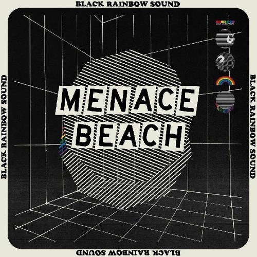 Menace Beach - Black Rainbow Sound vinyl record cover