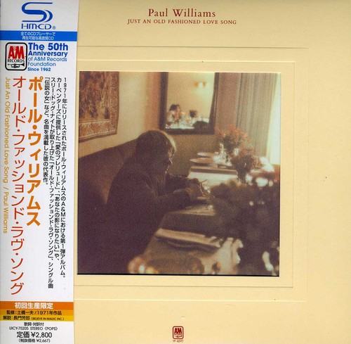 Paul Williams - Just An Old Fashioned Love Song vinyl record cover