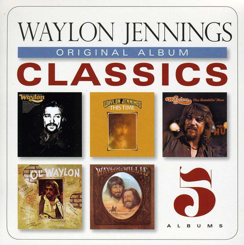 Waylon Jennings - Original Album Classics vinyl record cover