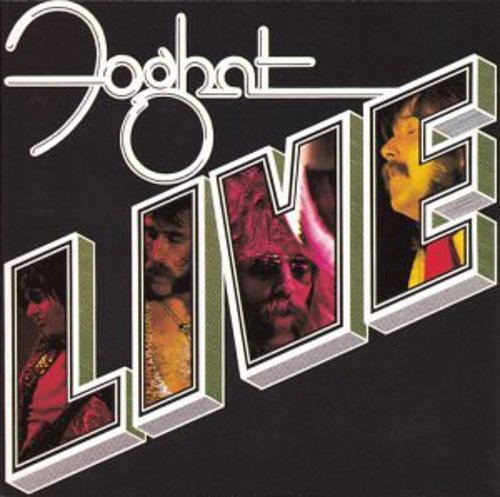 Foghat - Live vinyl record cover