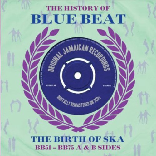 History Of Bluebeat Bb51-Bb75 A & B Sides - History Of Bluebeat Bb51-Bb75 A & B Sides vinyl record cover