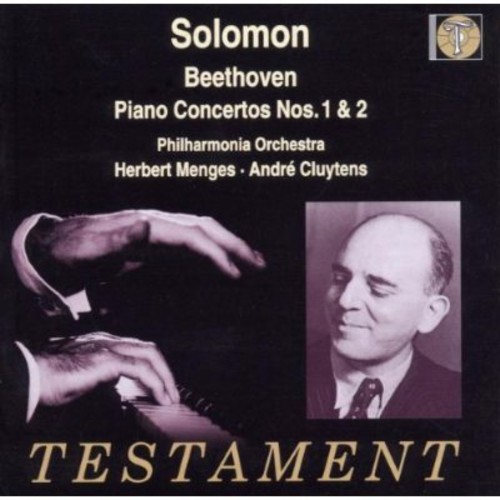 L Beethoven V - Piano Concertos 1 & 2 vinyl record cover
