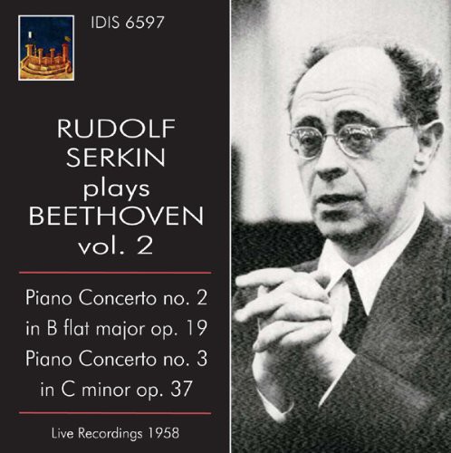 Rudolf Serkin - Rudolf Serkin Plays Beethoven vinyl record cover